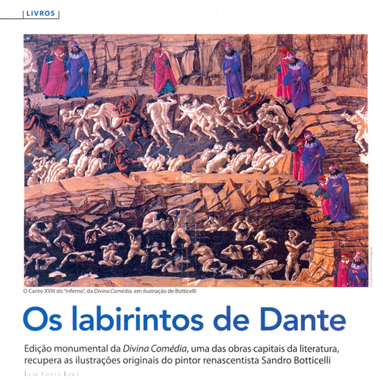 Divina Comédia, de Dante Alighieri, na Cult